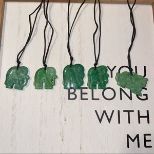 Vintage Jade Charm/Pendant Lot